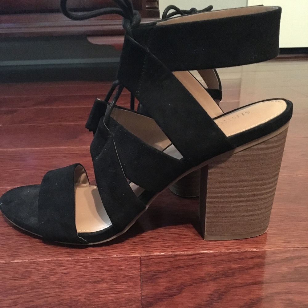 Lace up sandals